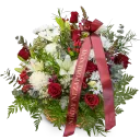 Smuteční květinový koš